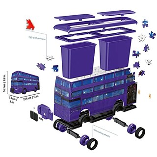 Foto 4 | Foto 4 | Rompecabezas 3d Ravensburger Harry Potter Knight Bus 216 Piezas - Venta Internacional