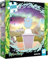 Rompecabezas USAOPOLY Rick & Morty Shy Pooper 1000 Piezas - Venta Internacional