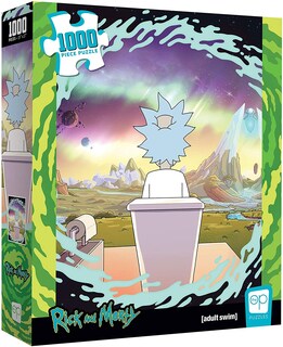 Foto 1 | Foto 1 | Rompecabezas USAOPOLY Rick & Morty Shy Pooper 1000 Piezas - Venta Internacional