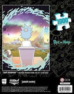 Foto 4 | Foto 4 | Rompecabezas USAOPOLY Rick & Morty Shy Pooper 1000 Piezas - Venta Internacional