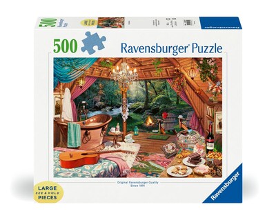 Foto 2 | Foto 2 | Rompecabezas Ravensburger Cozy Glamping, 500 Piezas - Venta Internacional