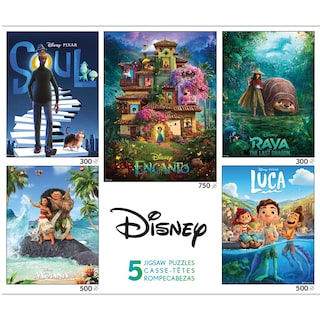 Foto 1 | Foto 1 | Rompecabezas 5 en 1 Ceaco de Películas de Disney 300 A 750 Piezas - Venta Internacional