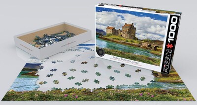 Foto 3 | Foto 3 | Rompecabezas Eurographics Eilean Donan Castle 1000 Piezas - Venta Internacional