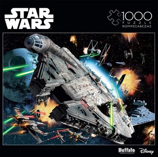 Foto 3 | Foto 3 | Rompecabezas Buffalo Games Star Wars Punch It! ¡1000 Piezas - Venta Internacional