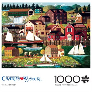 Foto 2 | Foto 2 | Rompecabezas Buffalo Games Charles Wysocki The Cambridge 1000p - Venta Internacional