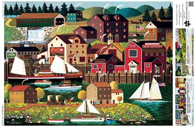 Foto 5 | Foto 5 | Rompecabezas Buffalo Games Charles Wysocki The Cambridge 1000p - Venta Internacional