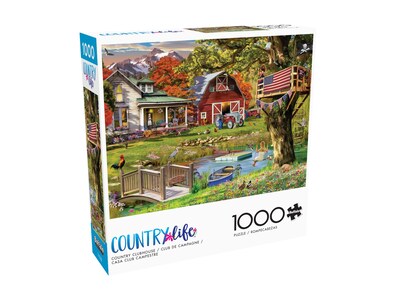 Foto 3 | Foto 3 | Rompecabezas Buffalo Games Country Clubhouse 1000 Piezas - Venta Internacional