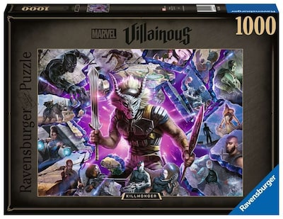 Foto 1 | Foto 1 | Rompecabezas Ravensburger Marvel Villainous Killmonger 1000 Piezas - Venta Internacional