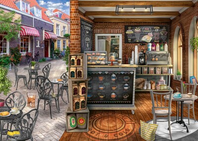 Foto 1 | Foto 1 | Rompecabezas Ravensburger Quaint Café 1000 Piezas - Venta Internacional.