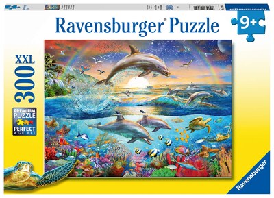 Foto 2 | Foto 2 | Puzzle Ravensburger Dolphin Paradise De 300 Piezas Para Niños - Venta Internacional.