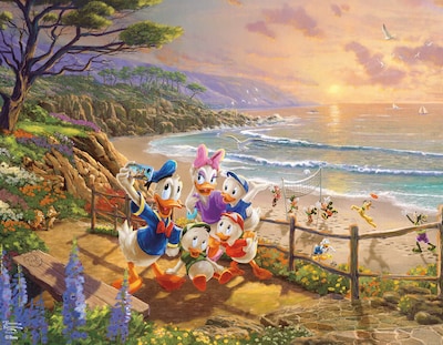 Foto 2 | Foto 2 | Rompecabezas Ceaco 4 En 1 Thomas Kinkade Disney Dreams - Venta Internacional.