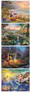 Foto 7 | Foto 7 | Rompecabezas Ceaco 4 En 1 Thomas Kinkade Disney Dreams - Venta Internacional.