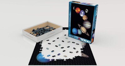 Foto 3 | Foto 3 | Puzzle Eurographics Nasa Solar System 1000 Piezas - Venta Internacional.