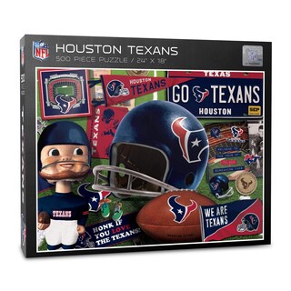 Foto 1 | Foto 1 | Puzzle Youthefan Nfl Houston Texans Retro Series, 500 Piezas - Venta Internacional.