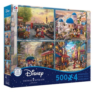 Foto 3 | Foto 3 | Rompecabezas Ceaco 4 En 1 Thomas Kinkade Disney 500 Piezas - Venta Internacional.