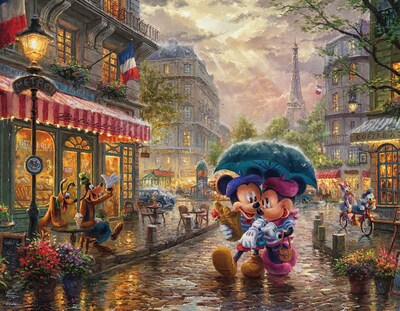 Foto 6 | Foto 6 | Rompecabezas Ceaco 4 En 1 Thomas Kinkade Disney 500 Piezas - Venta Internacional.