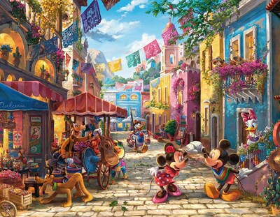 Foto 7 | Foto 7 | Rompecabezas Ceaco 4 En 1 Thomas Kinkade Disney 500 Piezas - Venta Internacional.