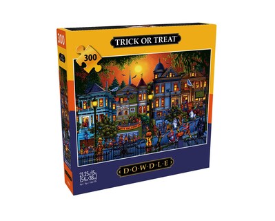 Foto 3 | Foto 3 | Rompecabezas Buffalo Games Dowdle Trick Or Treat De 300 Piezas - Venta Internacional.
