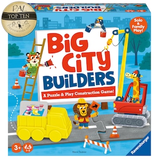 Foto 6 | Foto 6 | Juego De Rompecabezas Ravensburger Big City Builders Desde Hace Más De 3 Años - Venta Internacional.