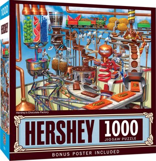 Foto 1 | Foto 1 | Rompecabezas Masterpieces Hershey's Chocolate Factory, 1000 Piezas - Venta Internacional.