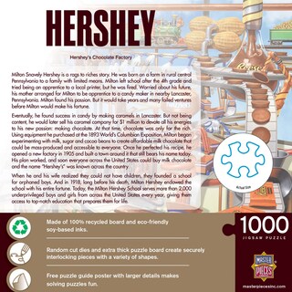 Foto 3 | Foto 3 | Rompecabezas Masterpieces Hershey's Chocolate Factory, 1000 Piezas - Venta Internacional.