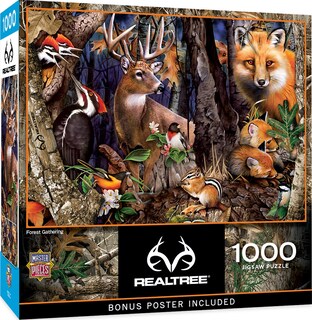 Foto 1 | Foto 1 | Rompecabezas Masterpieces Forest Gathering 1000 Piezas - Venta Internacional.