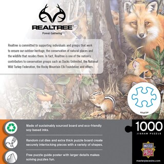 Foto 3 | Foto 3 | Rompecabezas Masterpieces Forest Gathering 1000 Piezas - Venta Internacional.