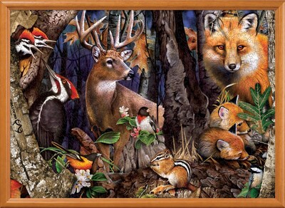 Foto 5 | Foto 5 | Rompecabezas Masterpieces Forest Gathering 1000 Piezas - Venta Internacional.