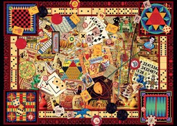 Rompecabezas Ravensburger Vintage Games 1000 Piezas - Venta Internacional.