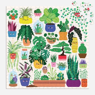 Foto 4 | Foto 4 | Puzzle Mudpuppy Happy Plants, 500 Piezas, Para Niños Mayores De 8 Años - Venta Internacional.