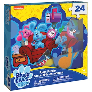 Foto 5 | Foto 5 | Puzle De Espuma Spin Master Blue's Clues, 24 Piezas - Venta Internacional.