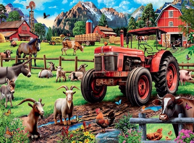 Foto 1 | Foto 1 | Rompecabezas Buffalo Games P.d. Moreno Time For Chores 1000 Unidades - Venta Internacional.