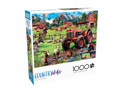 Foto 3 | Foto 3 | Rompecabezas Buffalo Games P.d. Moreno Time For Chores 1000 Unidades - Venta Internacional.