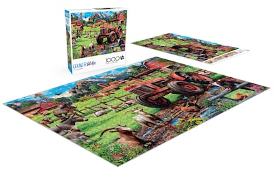 Foto 4 | Foto 4 | Rompecabezas Buffalo Games P.d. Moreno Time For Chores 1000 Unidades - Venta Internacional.