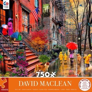 Foto 1 | Foto 1 | Rompecabezas Ceaco David Maclean Rainy Day In New York, 750 Piezas - Venta Internacional.