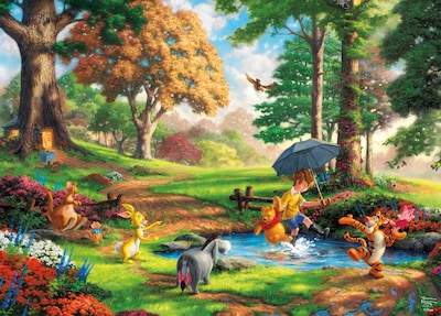 Foto 1 | Foto 1 | Rompecabezas Ceaco Thomas Kinkade Disney Winnie The Pooh - Venta Internacional.