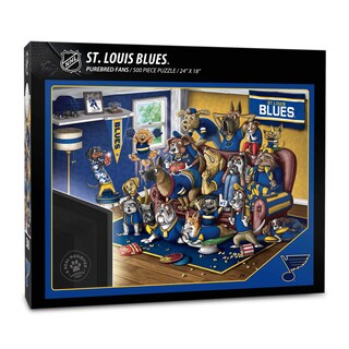 Foto 1 | Foto 1 | Puzzle Youthefan Nhl St. Louis Blues Purebred Fans, 500 Unidades - Venta Internacional.