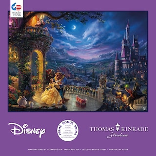 Foto 3 | Foto 3 | Rompecabezas Ceaco Thomas Kinkade Disney La Bella Y La Bestia - Venta Internacional.