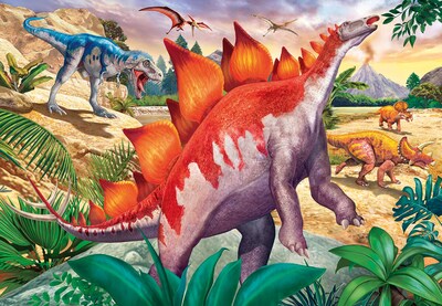 Foto 3 | Foto 3 | Juego De Rompecabezas Ravensburger Jurassic Wildlife De 2 X 24 Piezas Para Niños - Venta Internacional.