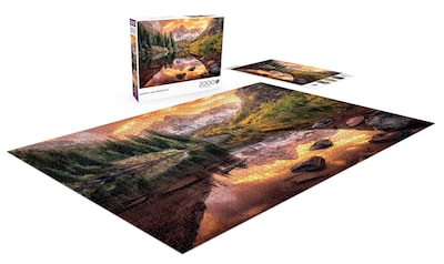 Foto 4 | Foto 4 | Rompecabezas Buffalo Games Joshua Snow Maroon Lake 2000 Piezas - Venta Internacional.