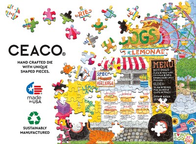 Foto 5 | Foto 5 | Rompecabezas Ceaco Food Trucks Hot Dog Truck Ii, 500 Piezas - Venta Internacional.