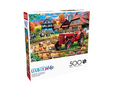 Foto 3 | Foto 3 | Rompecabezas Buffalo Games European Countryside, 500 Piezas - Venta Internacional.