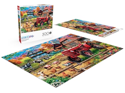 Foto 4 | Foto 4 | Rompecabezas Buffalo Games European Countryside, 500 Piezas - Venta Internacional.