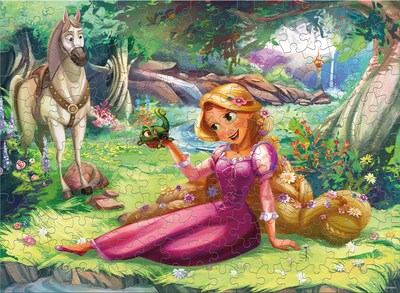 Foto 3 | Foto 3 | Rompecabezas Ceaco Disney Friends Rapunzel Y Pascal, 200 Unidades - Venta Internacional.