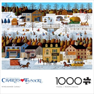 Foto 2 | Foto 2 | Rompecabezas Buffalo Games Charles Wysocki Windjammer Canal - Venta Internacional.