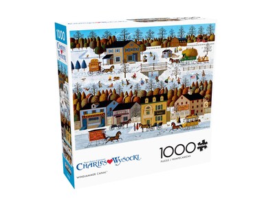 Foto 3 | Foto 3 | Rompecabezas Buffalo Games Charles Wysocki Windjammer Canal - Venta Internacional.