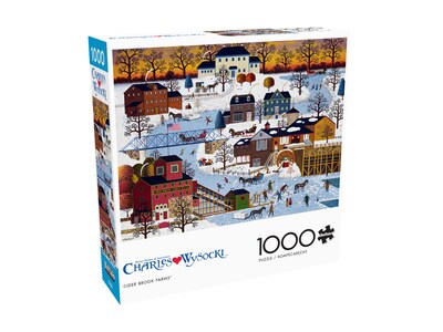 Foto 3 | Foto 3 | Rompecabezas Buffalo Games Charles Wysocki Cider Brook, 1000 Unidades - Venta Internacional.