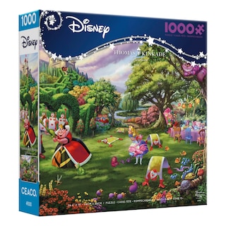 Foto 3 | Foto 3 | Rompecabezas Ceaco Thomas Kinkade Disney Queen Of Hearts 1000 Piezas - Venta Internacional.