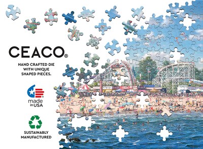 Foto 5 | Foto 5 | Rompecabezas De Ceaco Thomas Kinkade Inspirations Coney Island - Venta Internacional.