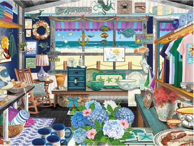 Foto 1 | Foto 1 | Rompecabezas Ceaco Tracy Flickinger Sea & Sand Gift Shoppe, 300 Unidades - Venta Internacional.